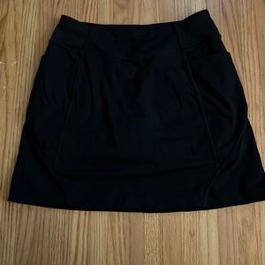 Black athleta skort